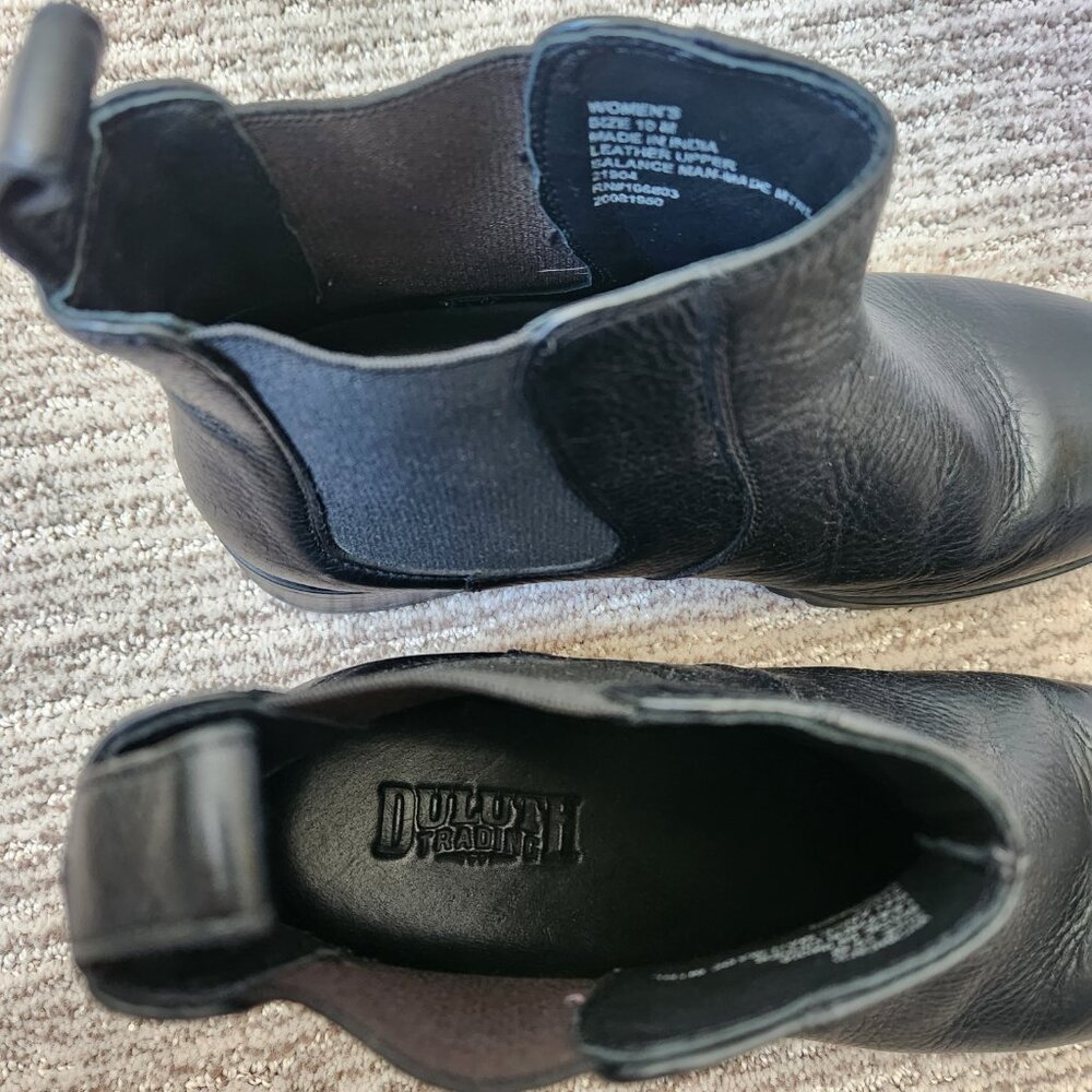 Black Duluth Chelsea Boots - Picture 6 of 7